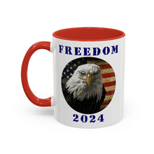 Load image into Gallery viewer, Coffee Mug - Freedom 2024 Take Her Back Accent Mug
