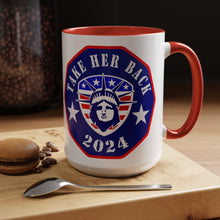 Load image into Gallery viewer, Take Her Back 2024 Accent Coffee Mug
