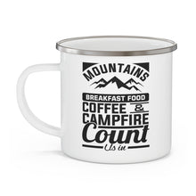 Load image into Gallery viewer, Campfire Friends Enamel Mug
