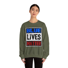 Load image into Gallery viewer, Blue Lives Matter Unisex Heavy Blend™ Crewneck Sweatshirt
