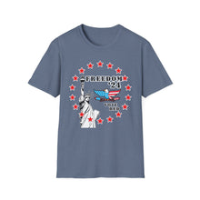 Load image into Gallery viewer, Freedom 2024 Unisex Softstyle T-Shirt Unisex Softstyle T-Shirt
