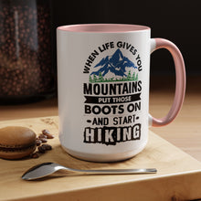 Load image into Gallery viewer, Mug Camping Mountains
