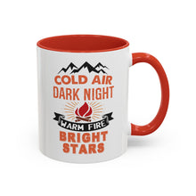 Load image into Gallery viewer, Coffee Mug Mountains Friends Camping Fireside 11, 15oz
