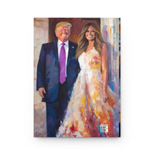 Load image into Gallery viewer, Hardcover Journal Donald and Melania Trump
