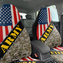 Load image into Gallery viewer, Army Veteran Car Seat Covers Free Shipping in the USA
