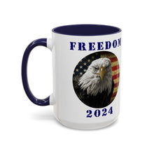 Load image into Gallery viewer, Coffee Mug - Freedom 2024 Take Her Back Accent Mug
