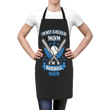 Load image into Gallery viewer, I’m Not a Regular Mom, But I Am a Baseball Mom Kitchen Apron – Stylish Cooking Apron for Proud Baseball Moms
