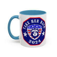 Load image into Gallery viewer, Take Her Back 2024 Accent Coffee Mug
