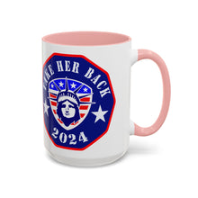 Load image into Gallery viewer, Take Her Back 2024 Accent Coffee Mug
