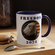 Load image into Gallery viewer, Coffee Mug - Freedom 2024 Take Her Back Accent Mug
