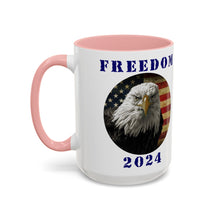 Load image into Gallery viewer, Coffee Mug - Freedom 2024 Take Her Back Accent Mug
