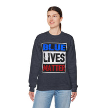 Load image into Gallery viewer, Blue Lives Matter Unisex Heavy Blend™ Crewneck Sweatshirt
