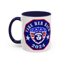 Load image into Gallery viewer, Take Her Back 2024 Accent Coffee Mug
