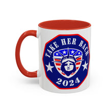 Load image into Gallery viewer, Take Her Back 2024 Accent Coffee Mug
