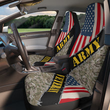 Load image into Gallery viewer, Army Veteran Car Seat Covers
