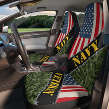 Load image into Gallery viewer, Navy Veteran Car Seat Covers
