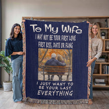 Load image into Gallery viewer, To My Wife Woven Blanket
