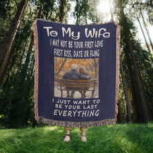 Load image into Gallery viewer, To My Wife Woven Blanket
