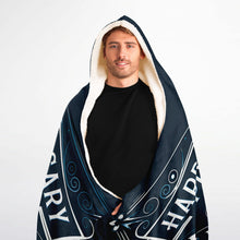 Load image into Gallery viewer, Happy Anniversary to my Dearest Husband Hoodie Blanket
