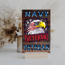 Load image into Gallery viewer, Navy Veteran Wall Sign
