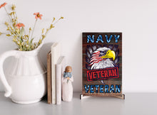 Load image into Gallery viewer, Navy Veteran Wall Sign
